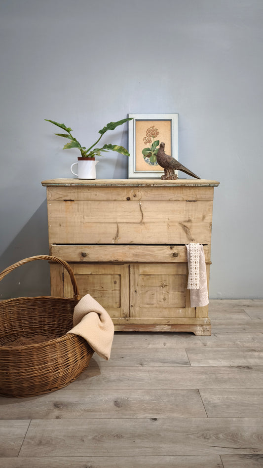 87990 Madia in legno grezzo
