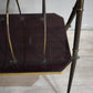 87982 Tavolinetto vintage con porta riviste
