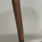 88124 Tavolino da salotto in legno scuro con due ripiani
