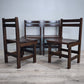 88220 Set n 4 sedie in legno