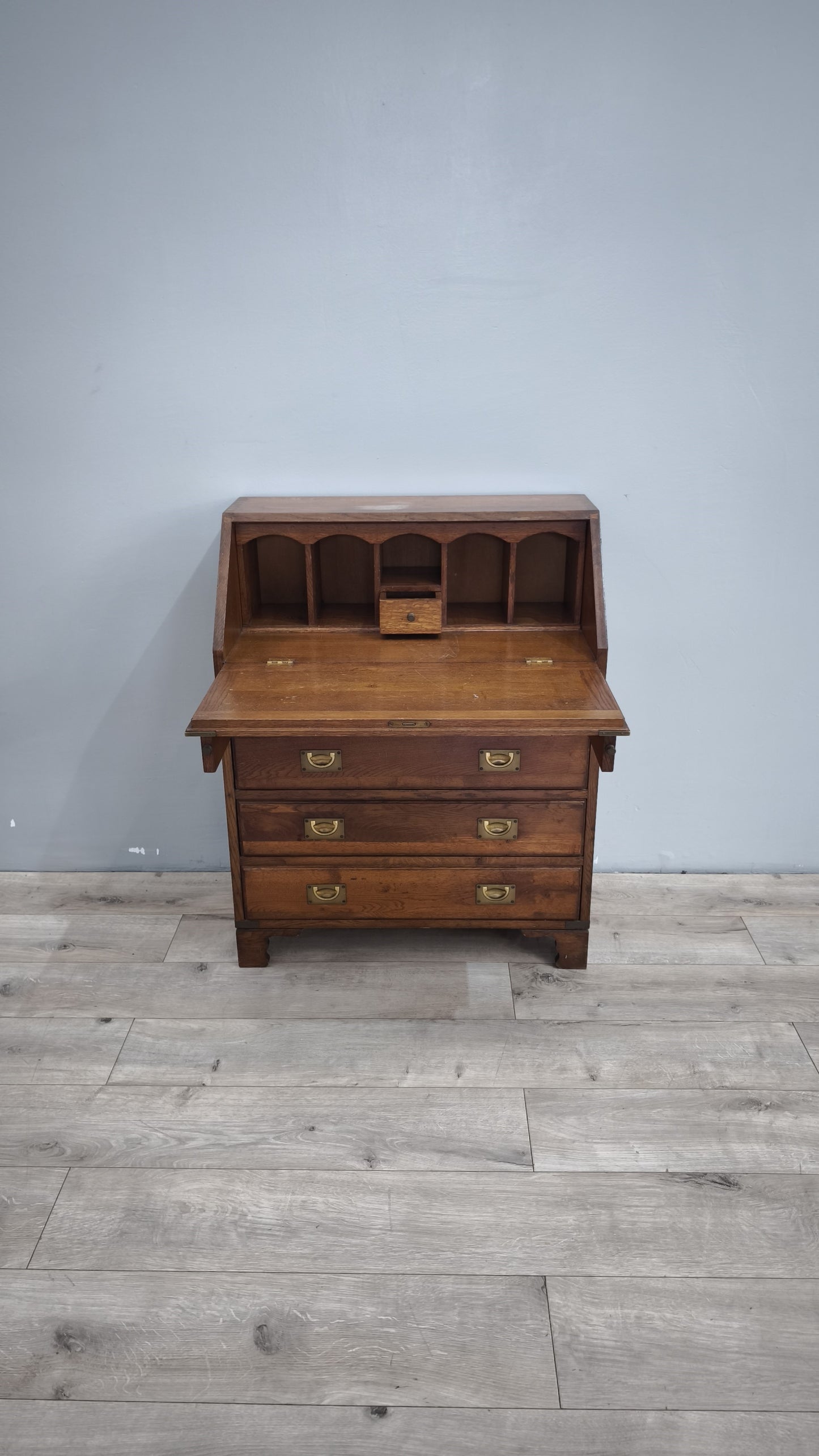 88211 Mobile in legno stile navale con piano a ribalta