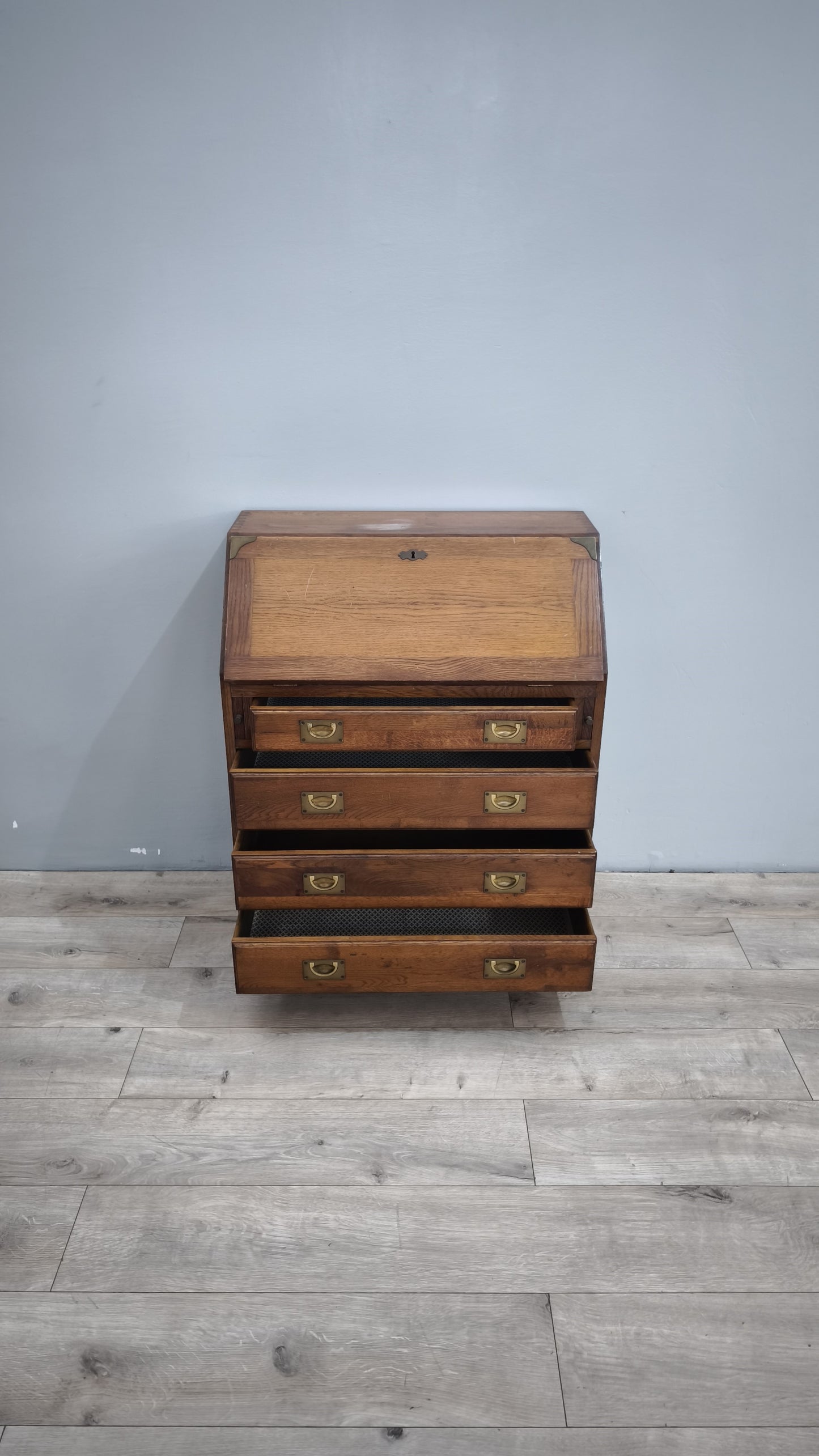 88211 Mobile in legno stile navale con piano a ribalta