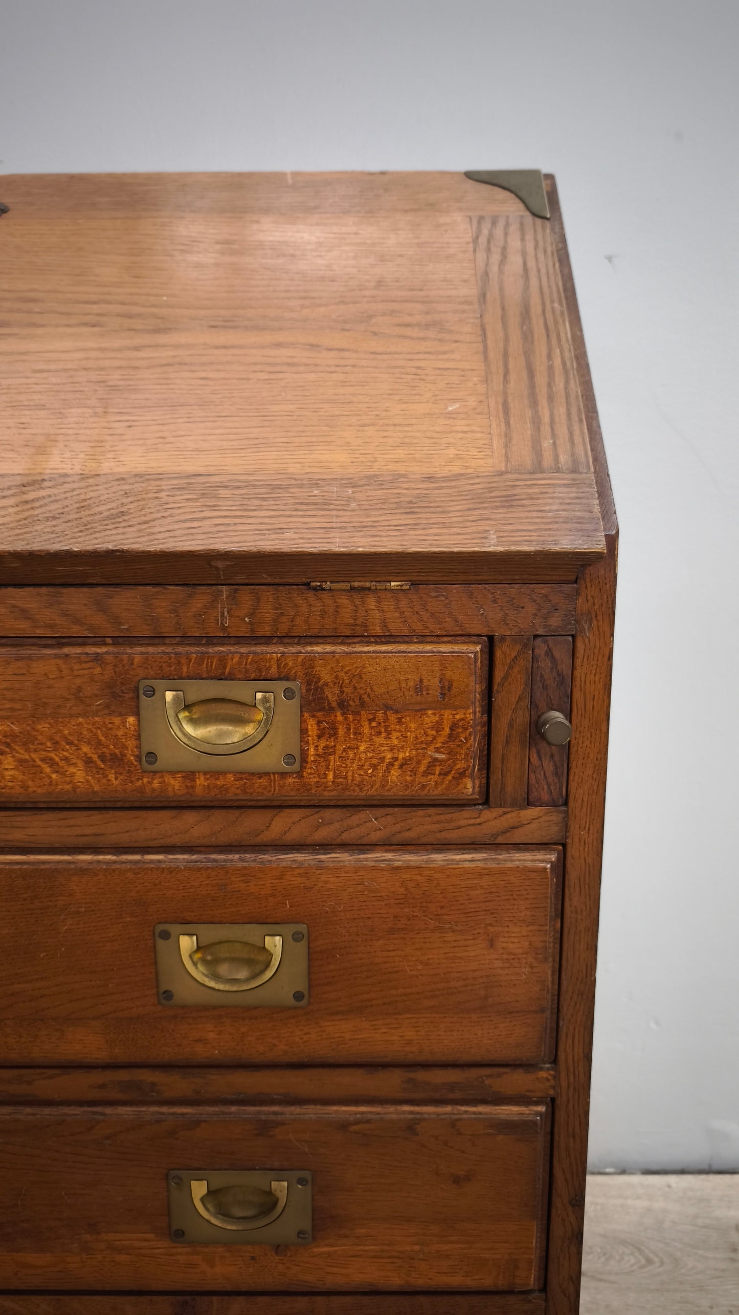 88211 Mobile in legno stile navale con piano a ribalta