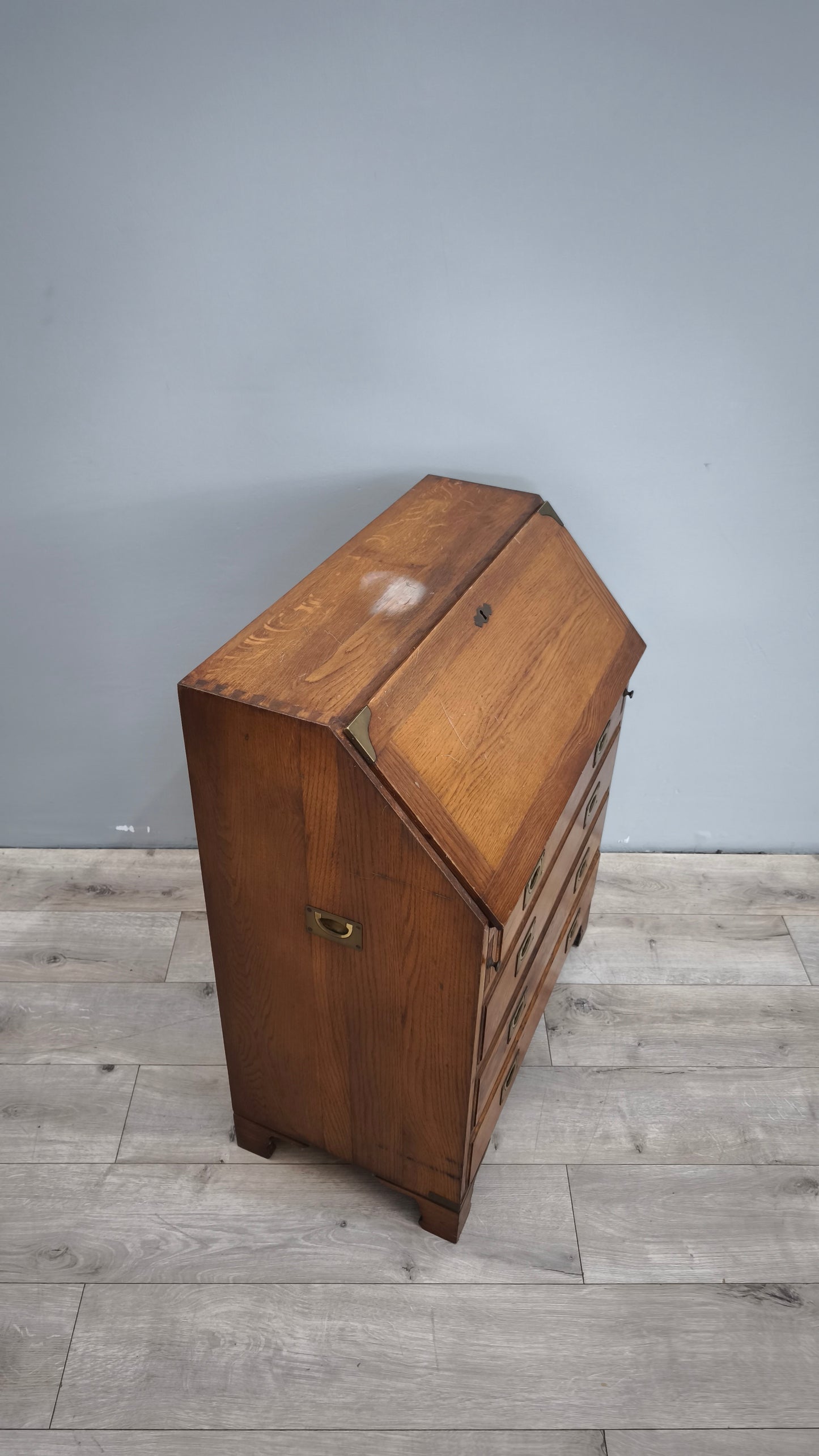 88211 Mobile in legno stile navale con piano a ribalta