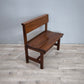 88221 Panca in legno con schienale