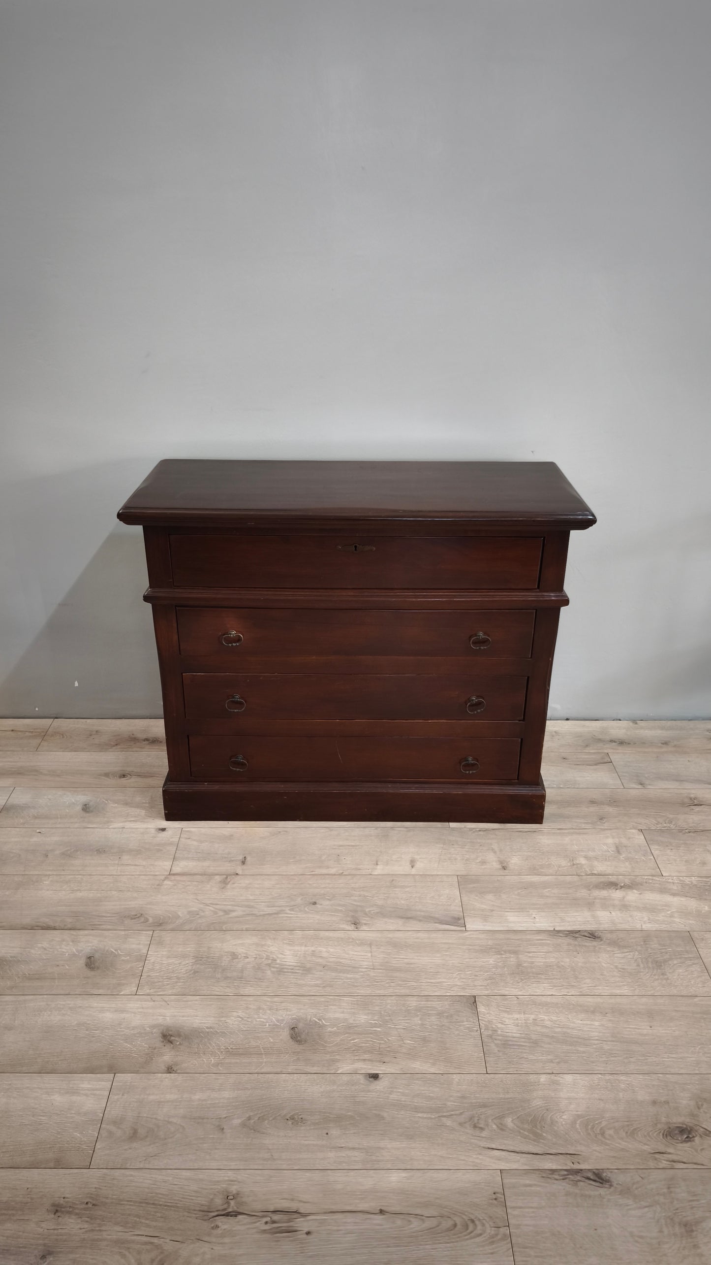 88252 Cassettiera in legno moderna 4 cassetti