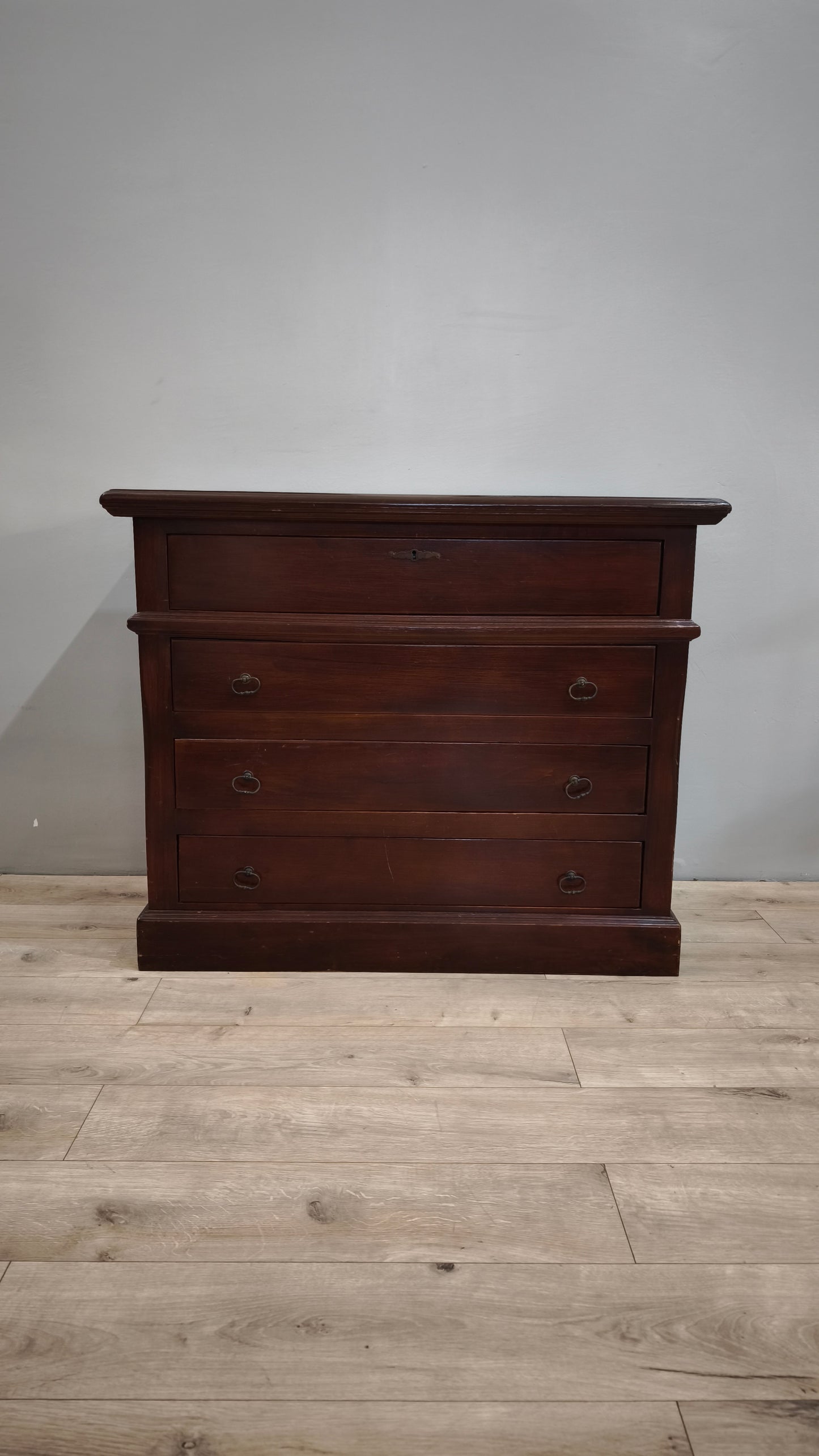 88252 Cassettiera in legno moderna 4 cassetti