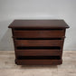 88252 Cassettiera in legno moderna 4 cassetti