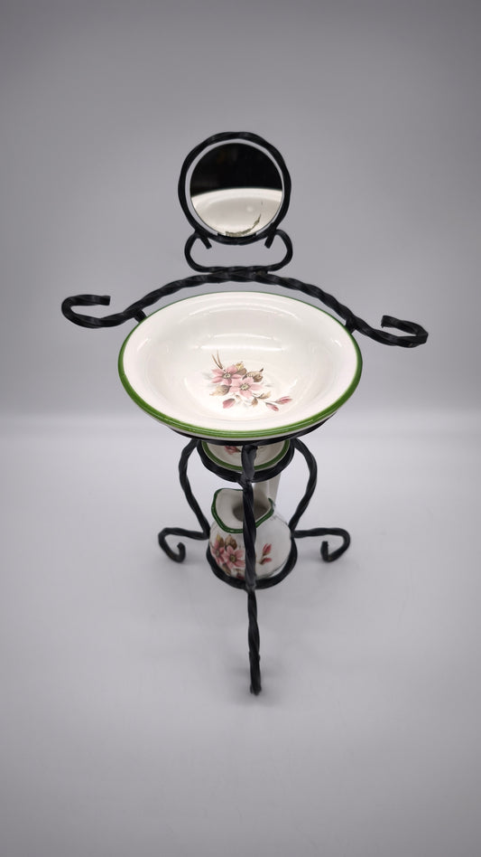 87842 Piccolo porta catino in ferro