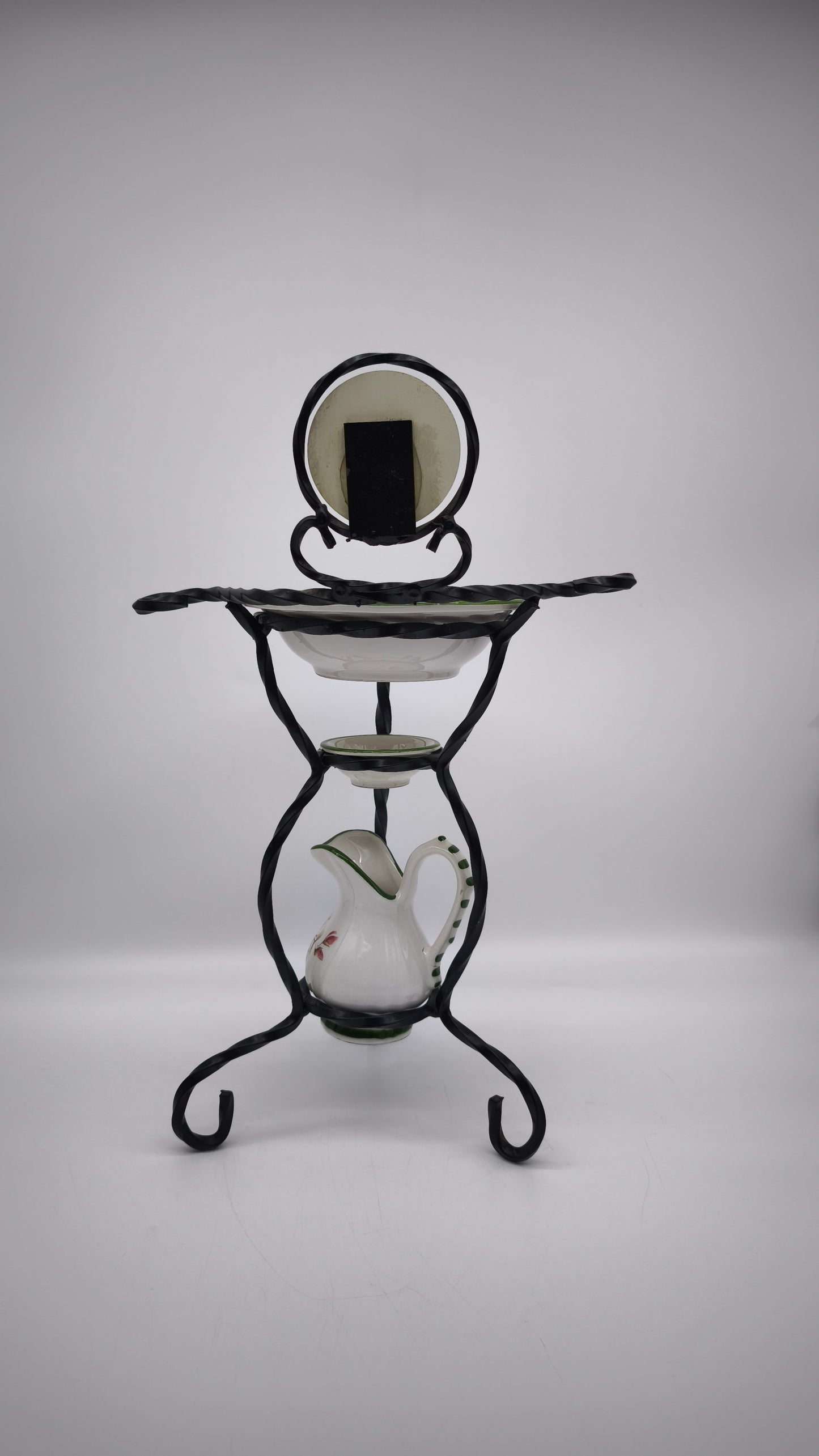 87842 Piccolo porta catino in ferro