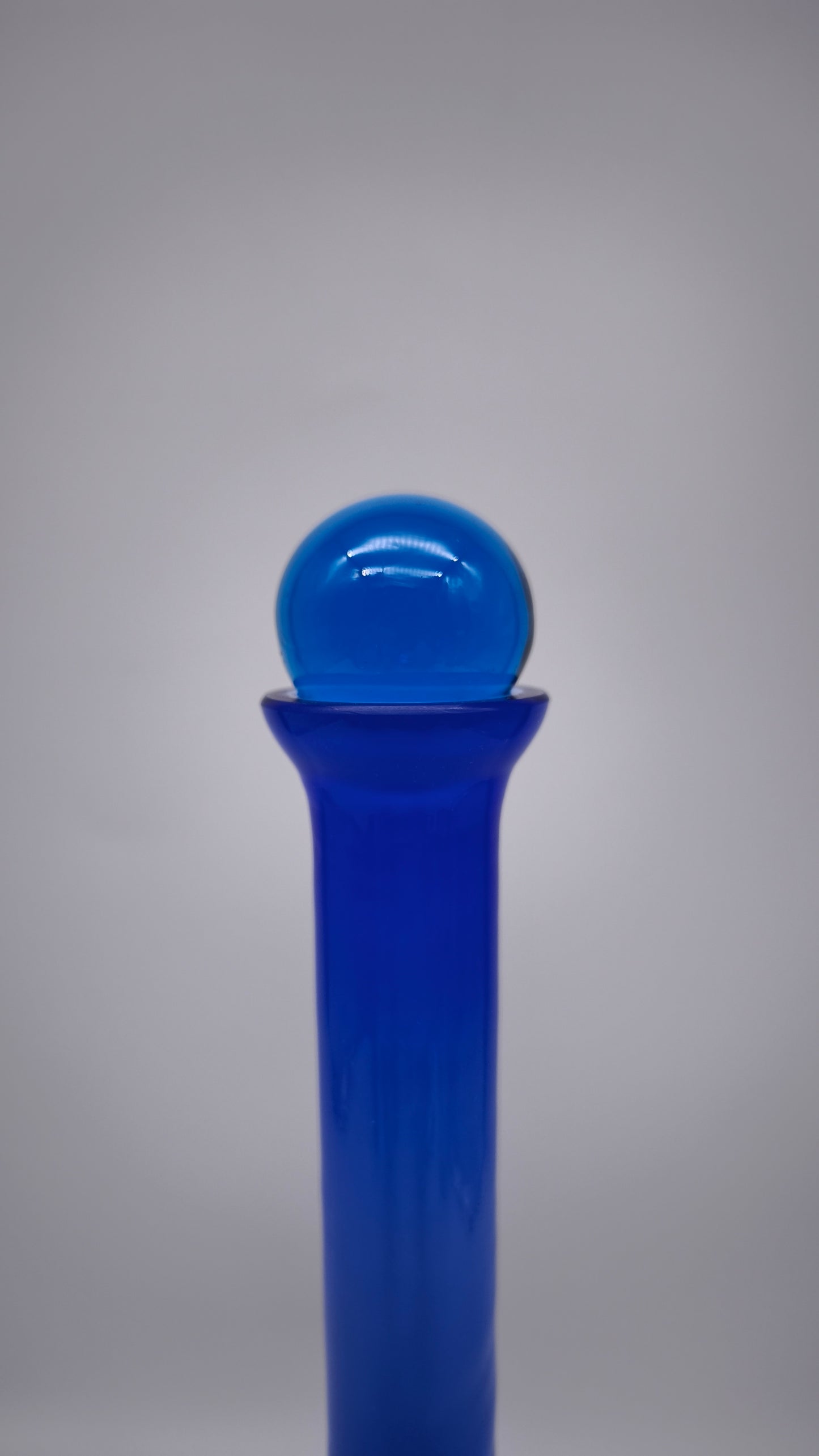 88044 Bottiglia in vetro blu, Linea GB
