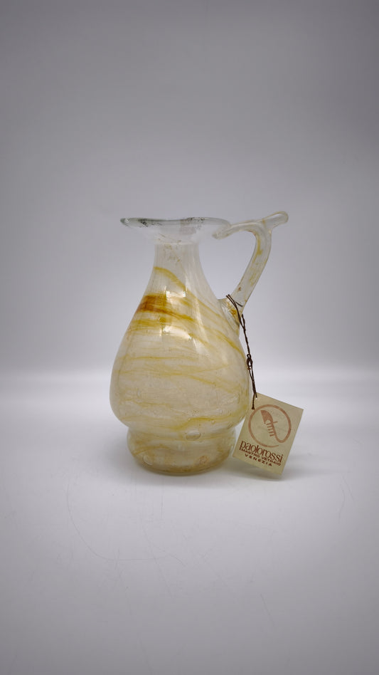 88017 Brocca in vetro di Murano, Paolo Rossi Mastro vetraio, Venezia