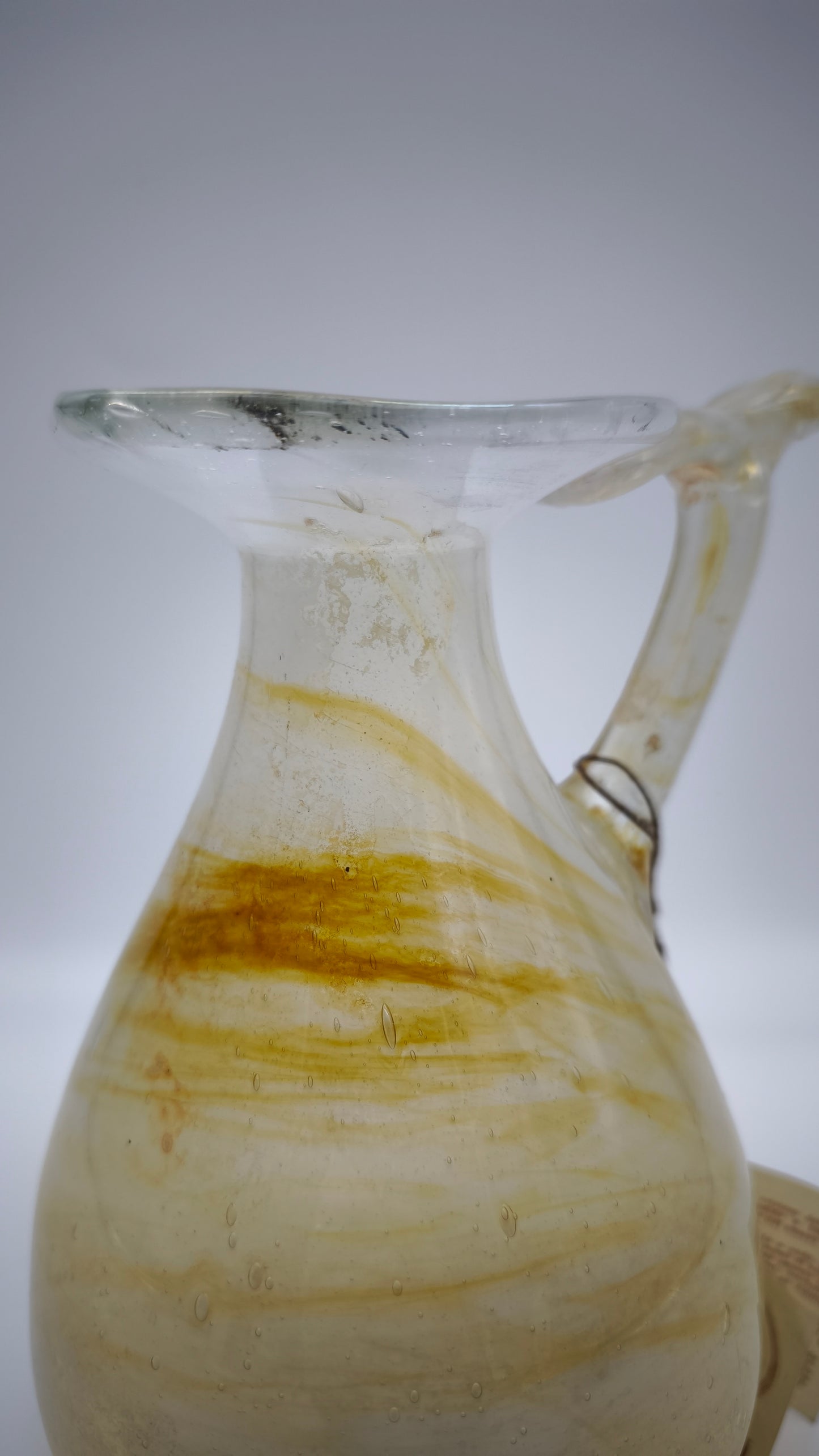 88017 Brocca in vetro di Murano, Paolo Rossi Mastro vetraio, Venezia