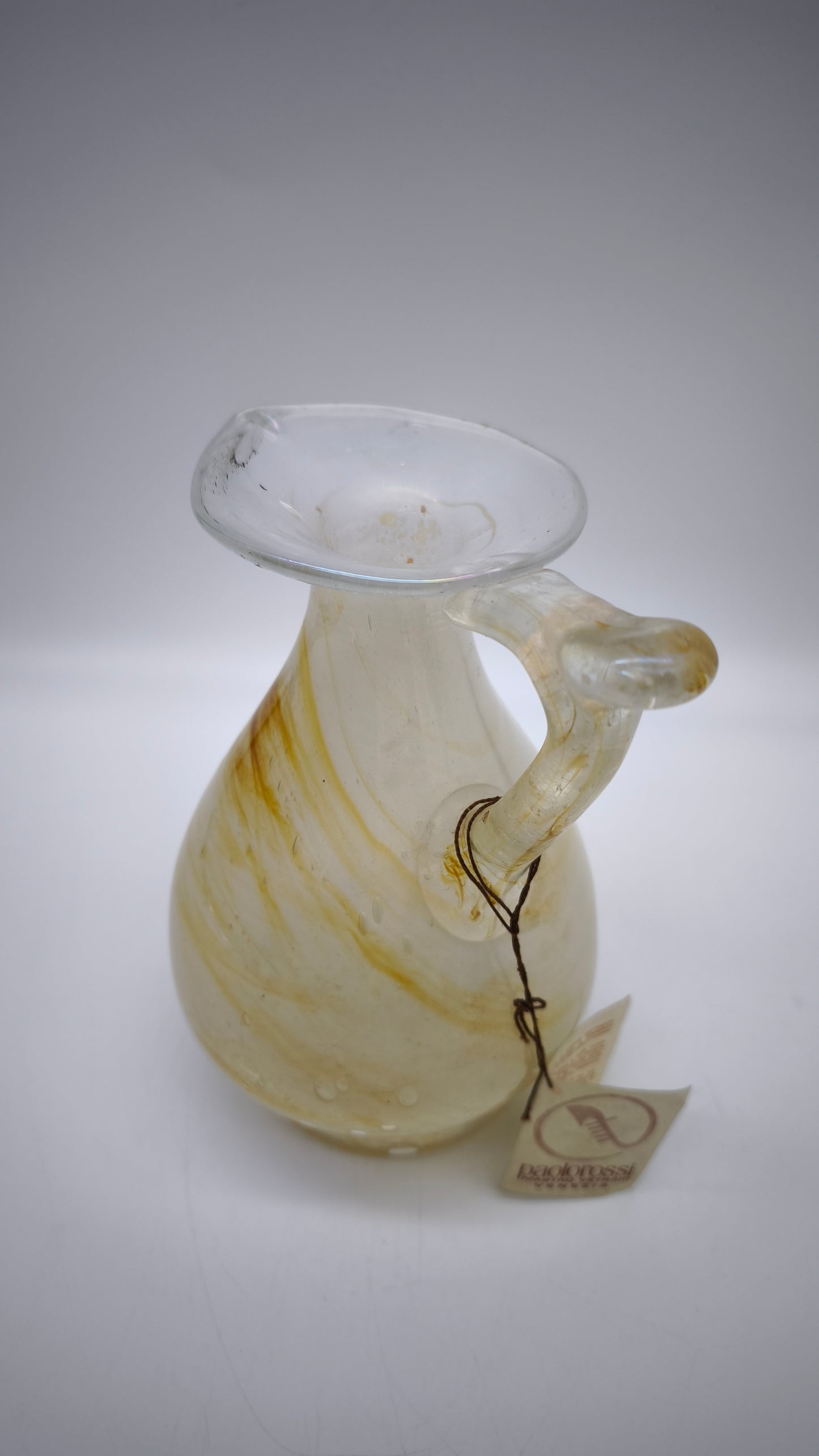 88017 Brocca in vetro di Murano, Paolo Rossi Mastro vetraio, Venezia