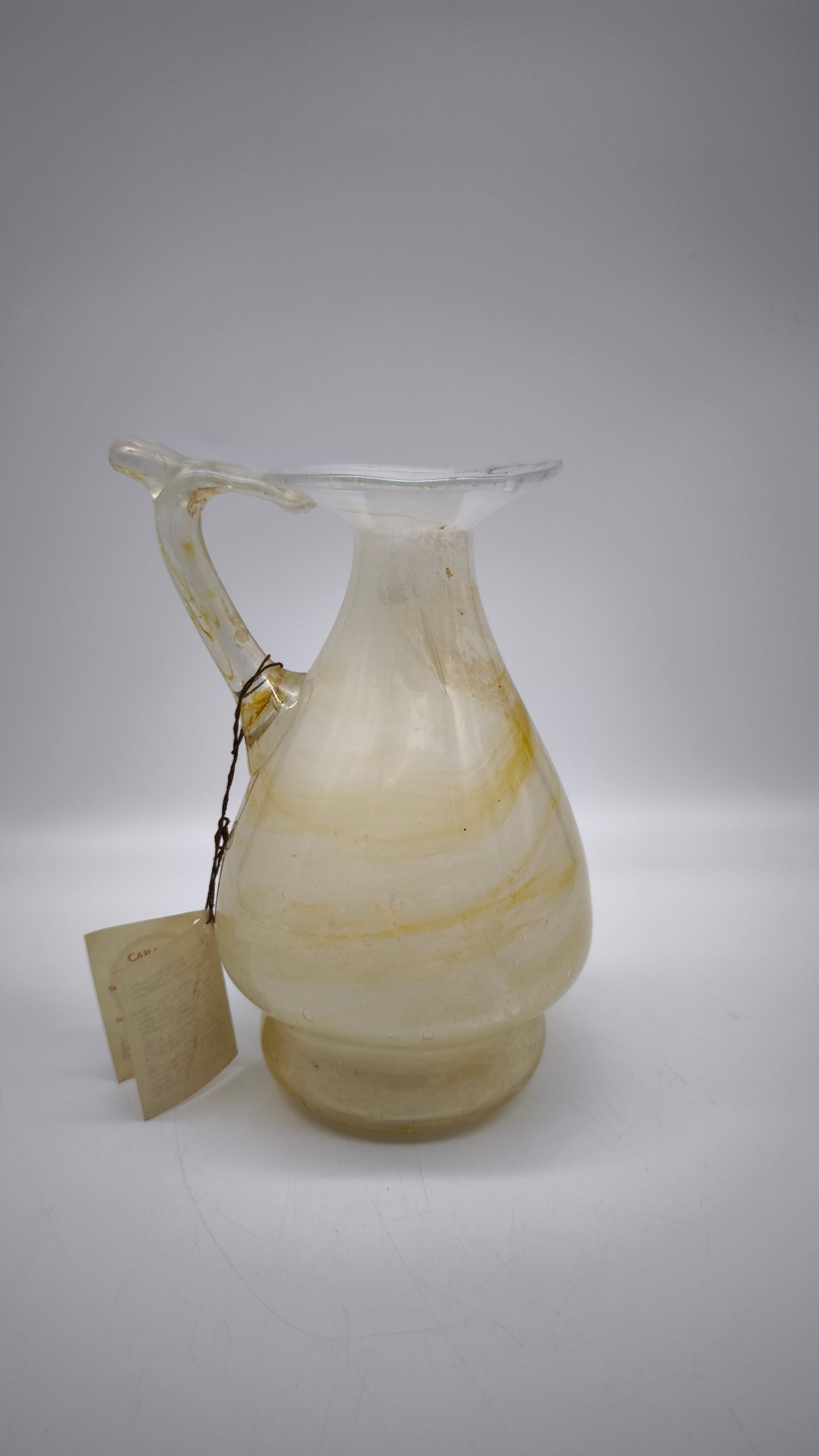 88017 Brocca in vetro di Murano, Paolo Rossi Mastro vetraio, Venezia