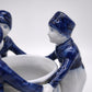 87955 Vaso in ceramica Delft con bambini