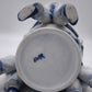 87955 Vaso in ceramica Delft con bambini