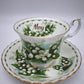 88280 Tazza da tè in ceramica Royal Albert, Flower of the month series, Lily of the Valley, May