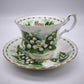 88280 Tazza da tè in ceramica Royal Albert, Flower of the month series, Lily of the Valley, May