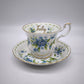 88280 Tazza da tè in ceramica Royal Albert, Flower of the month series, Forget-me-not, July