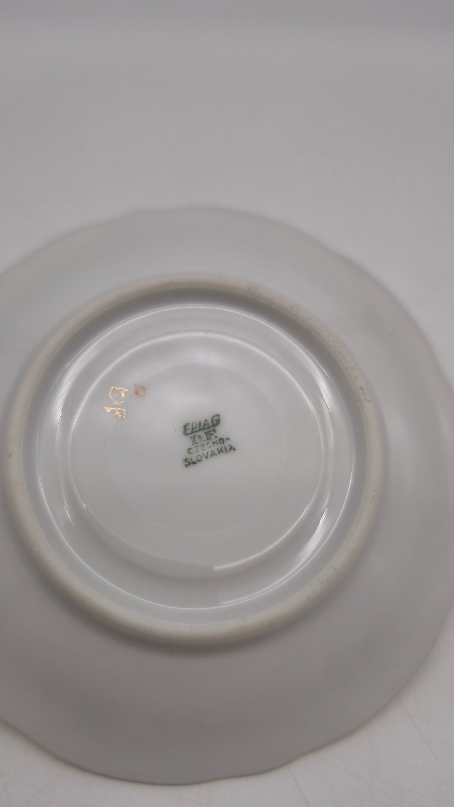 88323 Servizio da caffè per 10 persone in ceramica con decoro a motivo floreale