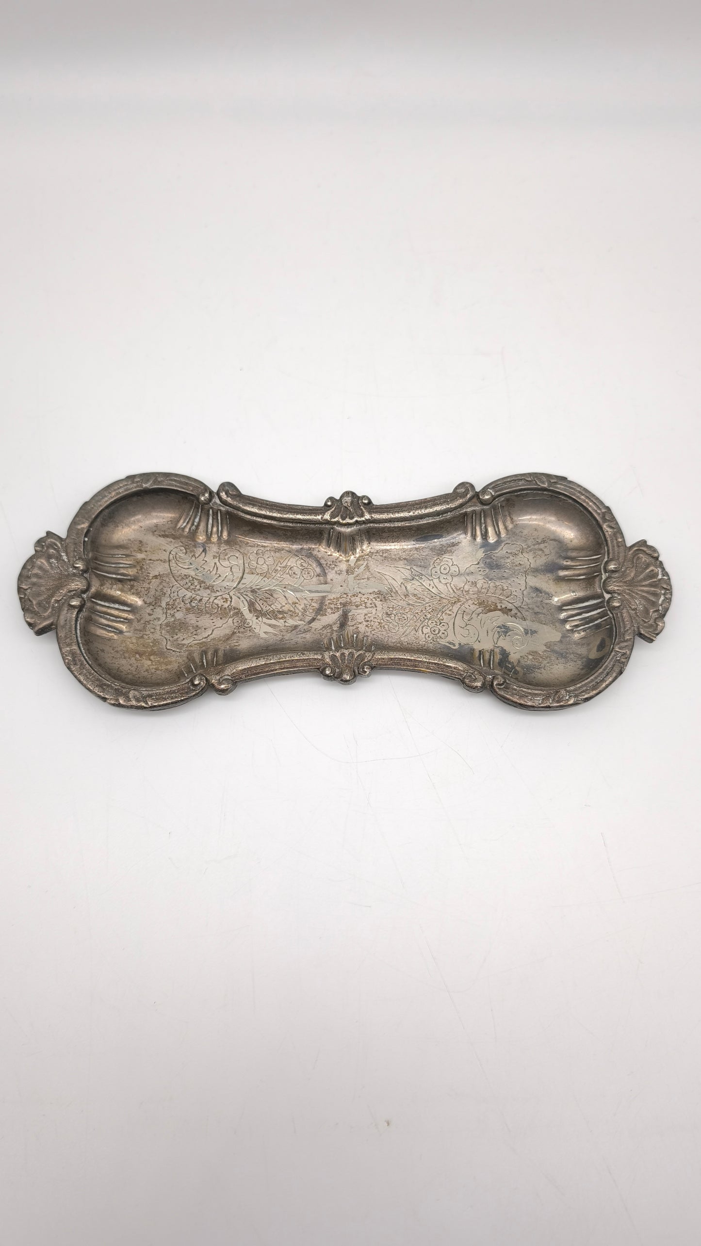 87777 Vassoio silver plated Muslom