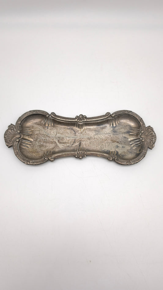 87777 Vassoio silver plated Muslom