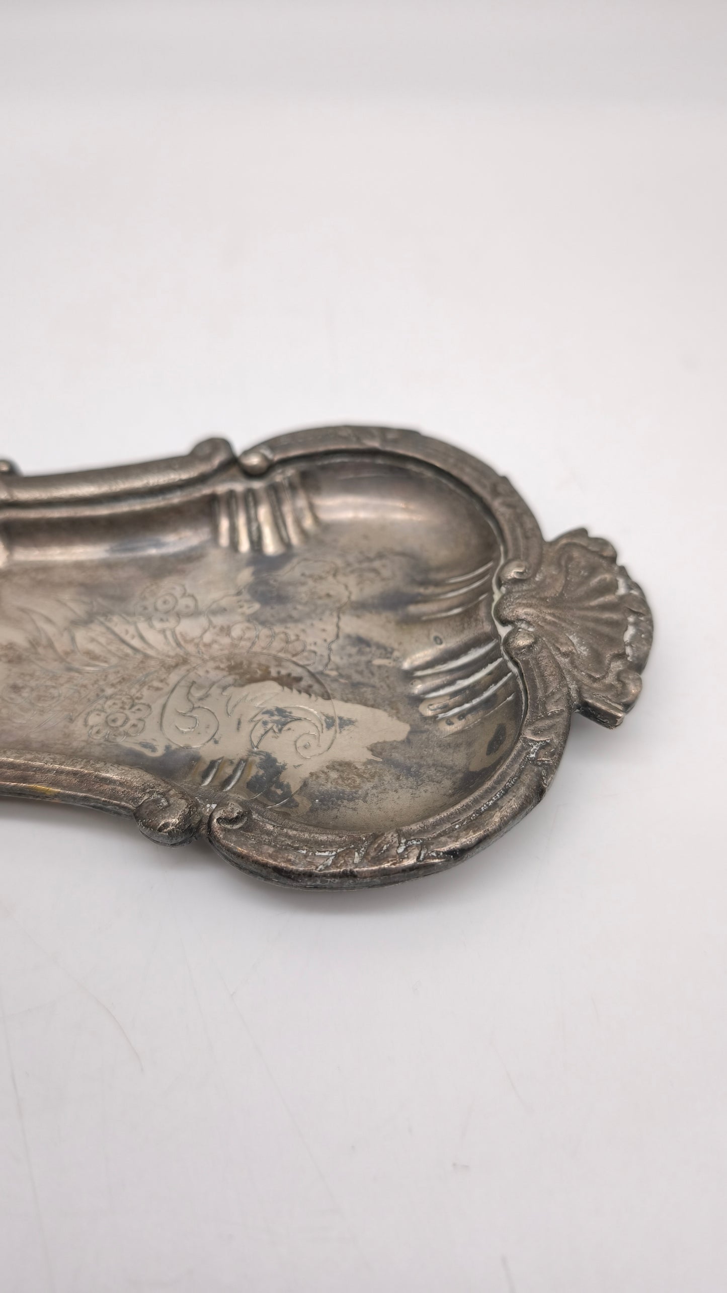 87777 Vassoio silver plated Muslom