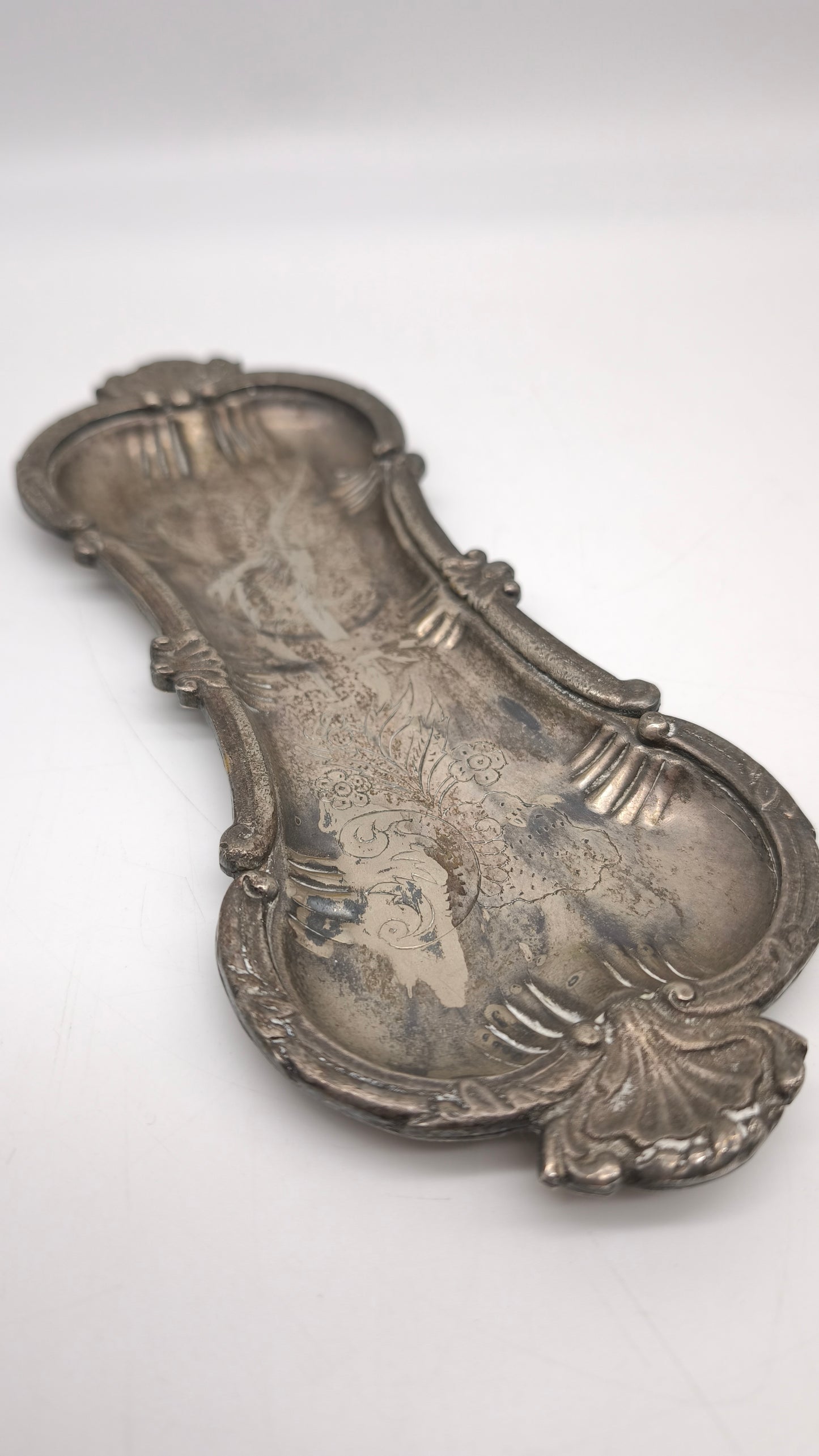 87777 Vassoio silver plated Muslom