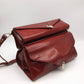 87677 Borsa in pelle bordeaux Nazareno Gabrielli