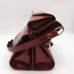 87677 Borsa in pelle bordeaux Nazareno Gabrielli
