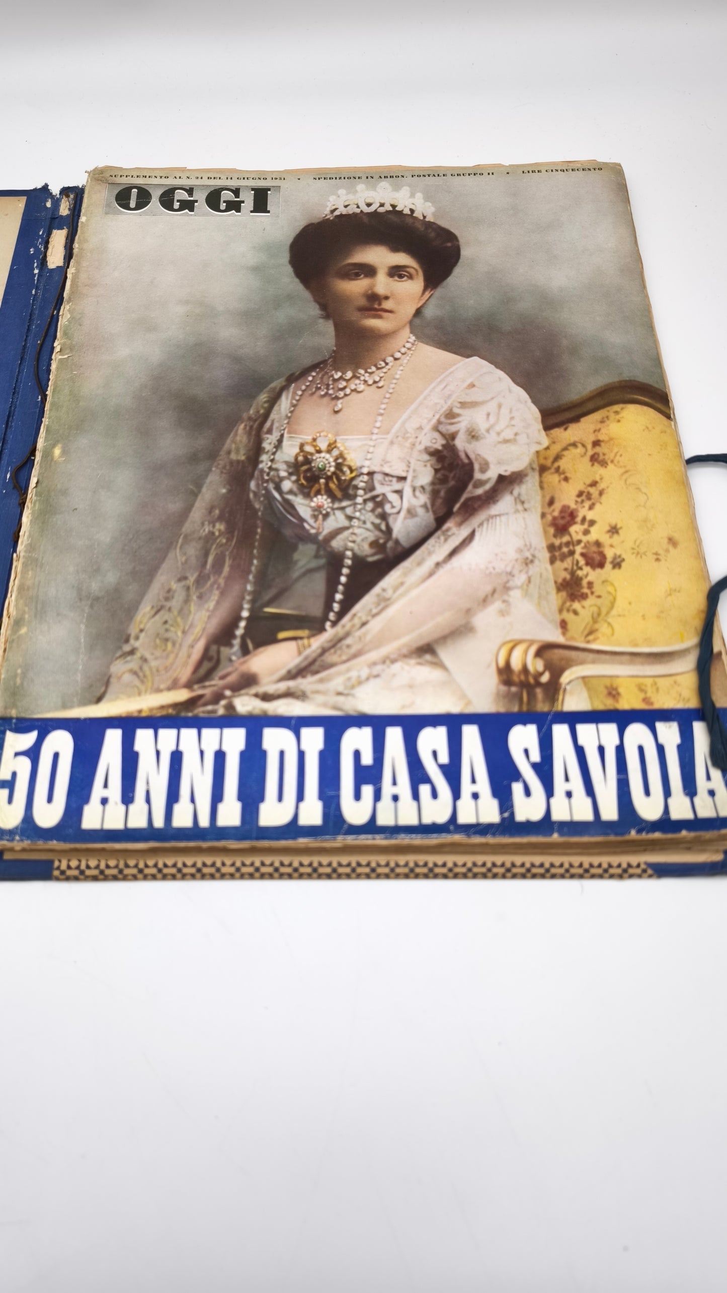 87820 Raccolta riviste del '900, 50 anni di Casa Savoia