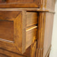 88255 Comodino in legno a 3 cassetti con alzatina