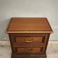 88256 Comodino in stile classico a 2 cassetti
