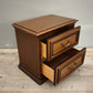 88256 Comodino in stile classico a 2 cassetti