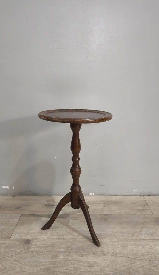 88517 Tavolino da salotto in legno con piano rotondo