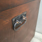 88478 Baule in legno con maniglie laterali