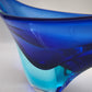 88550 Centrotavola in vetro blu