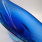 88550 Centrotavola in vetro blu