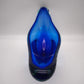88550 Centrotavola in vetro blu