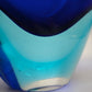 88550 Centrotavola in vetro blu