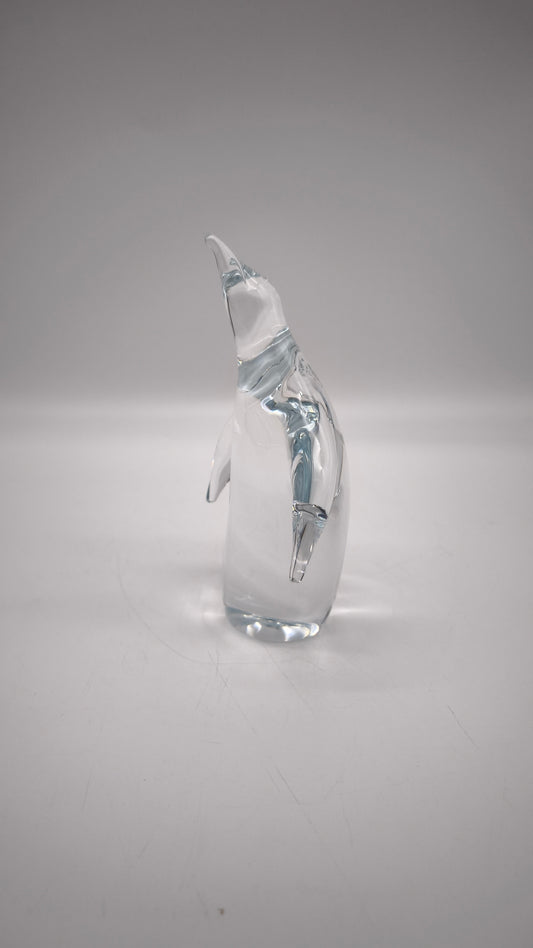 88553 Pinguino fermacarte in vetro