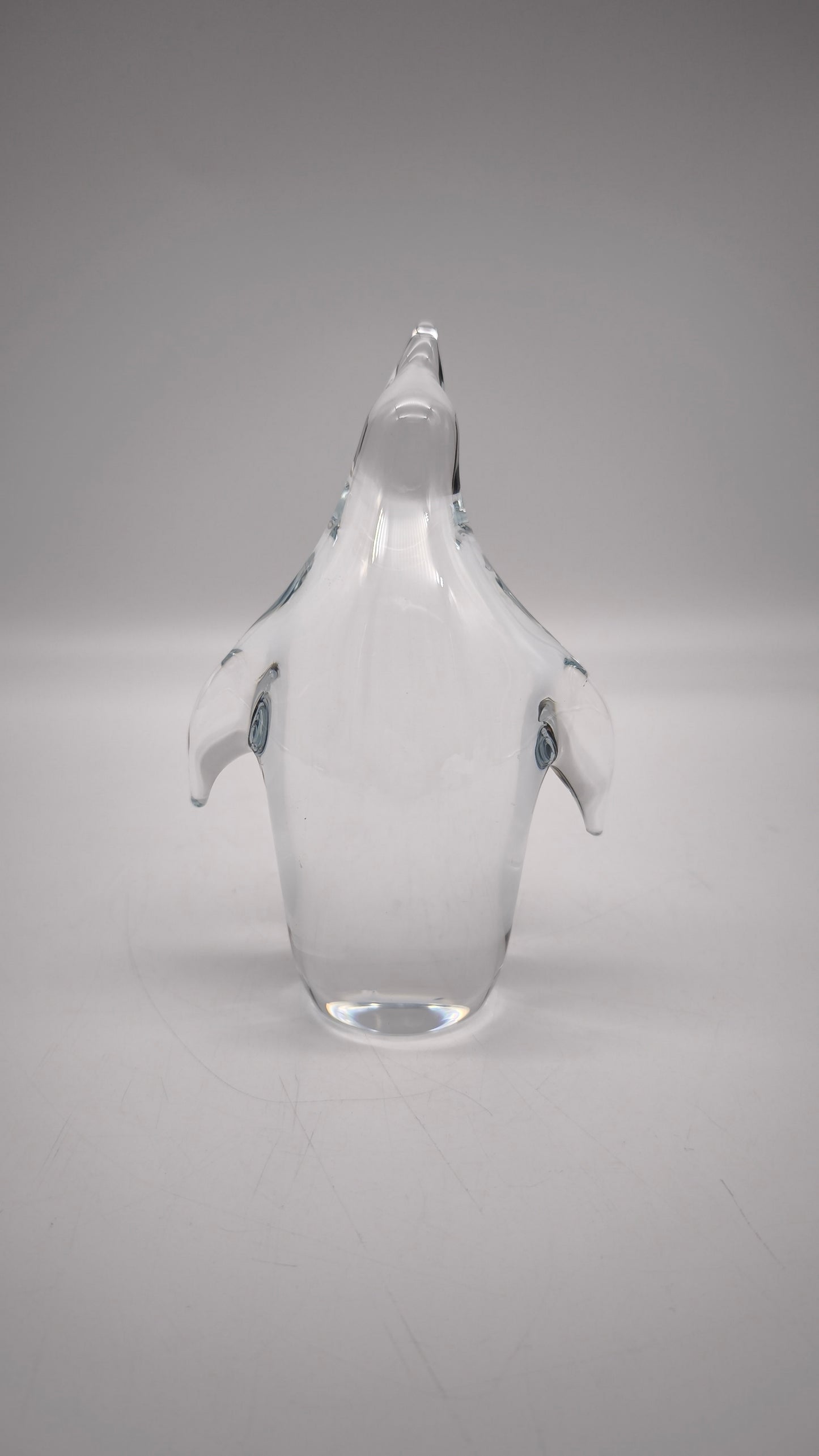 88553 Pinguino fermacarte in vetro