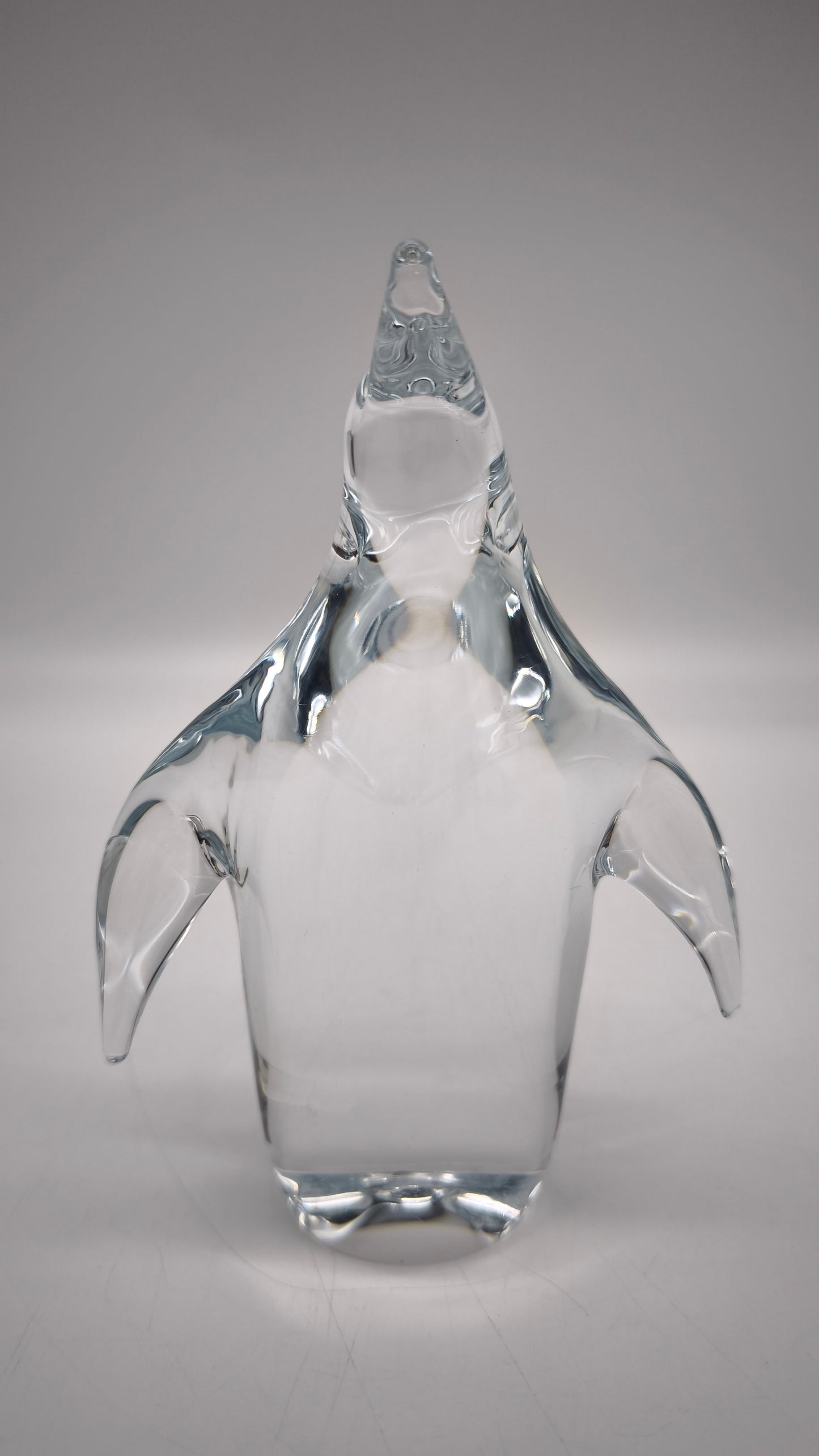 88553 Pinguino fermacarte in vetro