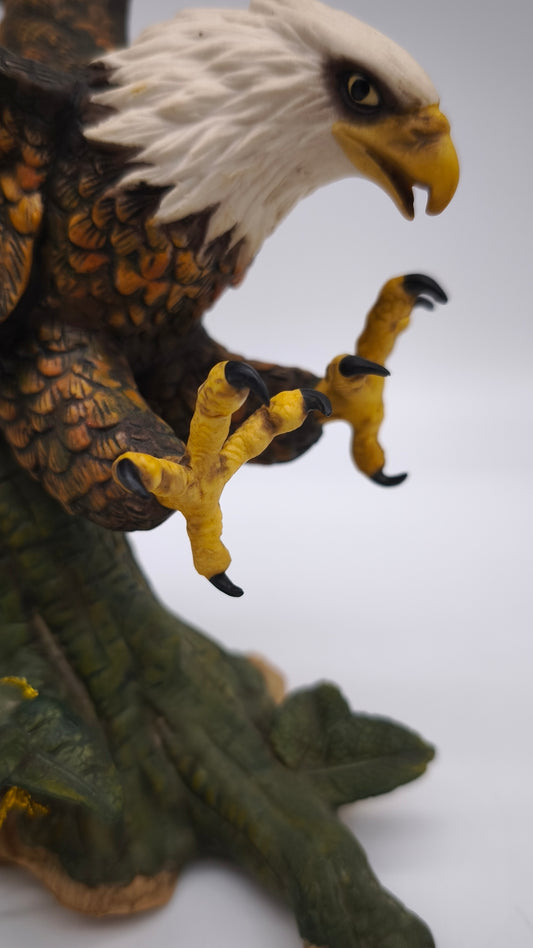 88460 Scultura aquila Classic Wildlife Collection in ceramica