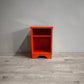 88673 Comodino a giorno color arancio