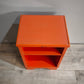 88673 Comodino a giorno color arancio