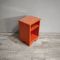 88673 Comodino a giorno color arancio