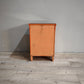 88673 Comodino a giorno color arancio