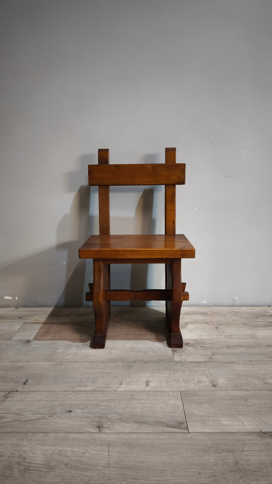 88683 Set n 8 sedie in legno massello